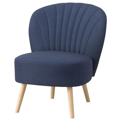 IKEA Кресло мягкое BILLHAMN Синий (ИКЕА БИЛЬХЭМН) 60544447