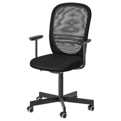 IKEA Офісне крісло FLINTAN Чорний (ИКЕА ФЛИНТАН) 89424468
