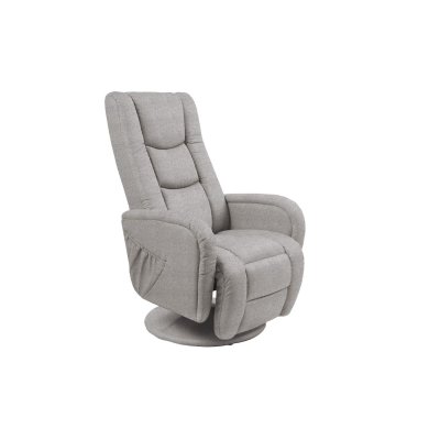 Кресло мягкое раскладное массажное с реклайнером Halmar Pulsar 2 Серый V-CH-PULSAR_2-FOT-POPIELATY
