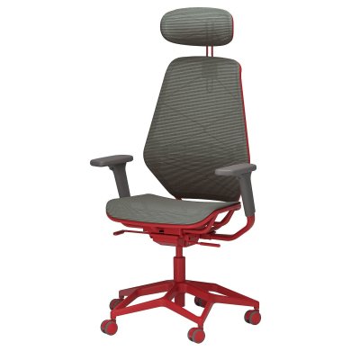 IKEA Офісне крісло STYRSPEL Сірий (ИКЕА СТИРСПЕЛЬ) 60526085