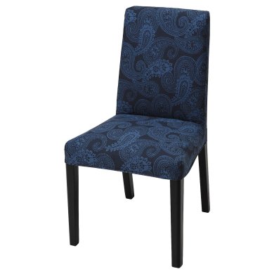 IKEA Обеденный стул BERGMUND Сиинй (ИКЕА БЕРГМУНД) 89418698