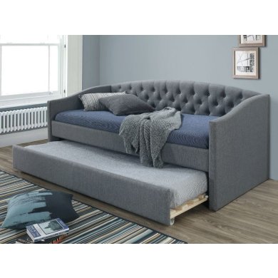 Кровать-диван раскладная Signal Alessia | 90х200 / Серый ALESSIA90SZD