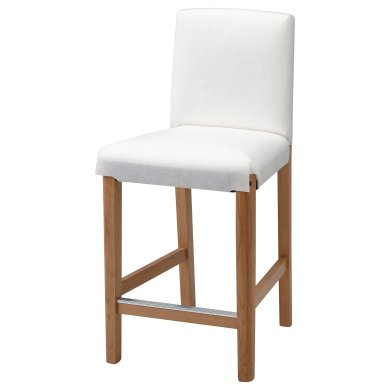 IKEA Каркас барного стільця BERGMUND Білий (ИКЕА БЕРГМУНД) 00451969