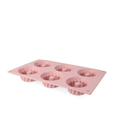 Форма для выпечки кексов Homla EASY BAKE 17х28 см | Розовый 202640