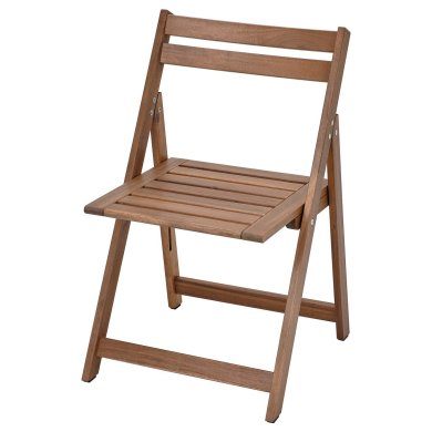 IKEA Складаний садовий стілець NAMMARO Дерево (ИКЕА НАММАРО) 50503353