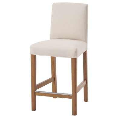 IKEA Барный стул BERGMUND Бежевый (ИКЕА БЕРГМУНД) 99388196
