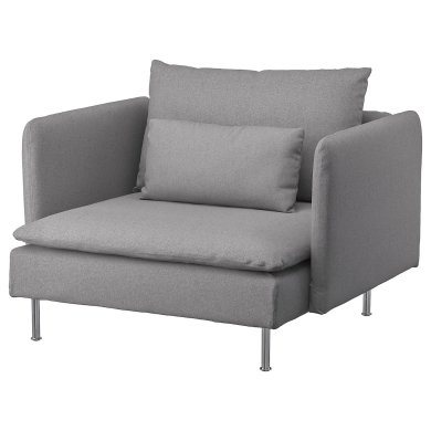 IKEA Кресло мягкое SODERHAMN Серый (ИКЕА СЁДЕРХАМН) 29452058