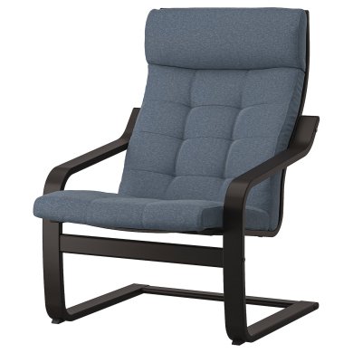 IKEA Крісло-качалка POANG Синій (ИКЕА ПОАНГ) 99502187