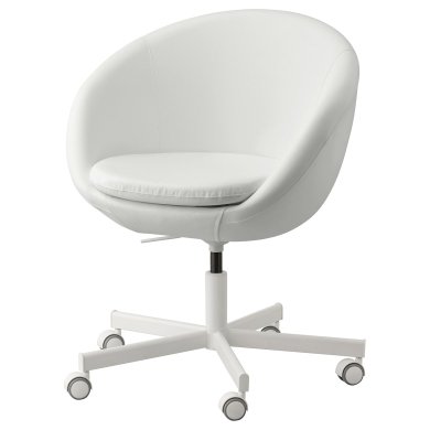 IKEA Офісне крісло SKRUVSTA Білий (ИКЕА СКРУВСТА) 50402995