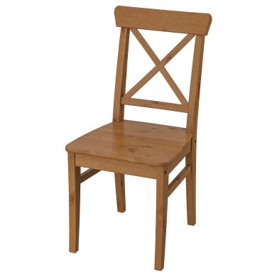 IKEA Обідній стілець INGOLF Коричневий (ИКЕА ИНГОЛЬФ) 00217820