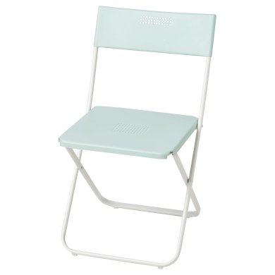 IKEA Складной садовый стул FEJAN Светло-зеленый (ИКЕА ФЕДЖАН) 70531996