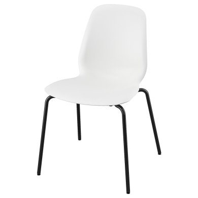 IKEA Обідній стілець LIDAS Білий (ИКЕА ЛИДАС) 69481394