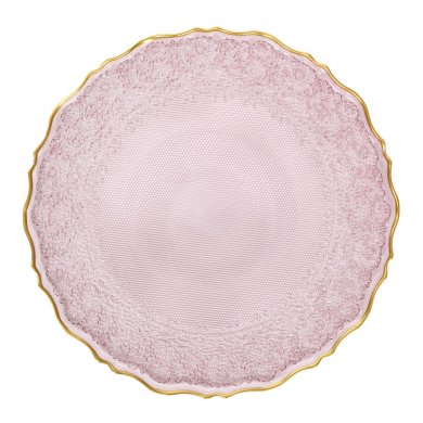 Тарелка Homla LISALA 28 см Розовый 226529