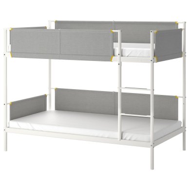 IKEA Каркас двухъярусной кровати VITVAL (ИКЕА VITVAL) 80411272