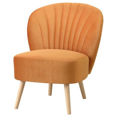 IKEA Кресло мягкое  BILLHAMN Оранжевый (ИКЕА БИЛЬХЭМН) 00544445
