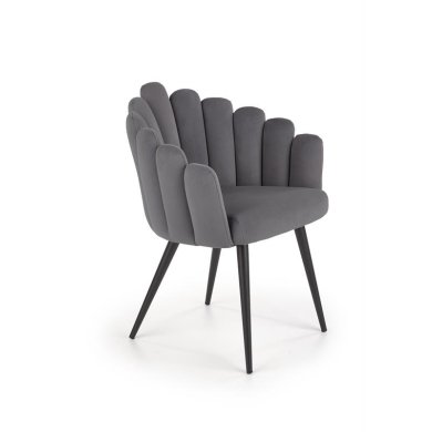 Обеденный стул Halmar K-410 Velvet Серый V-CH-K/410-KR-POPIELATY