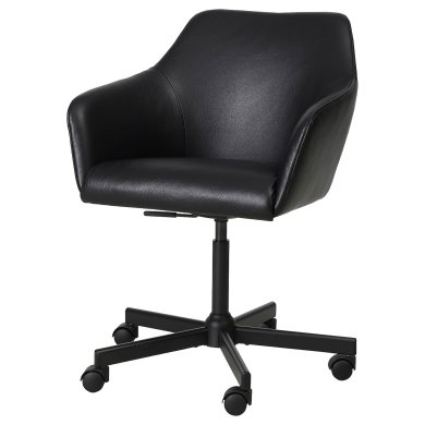 IKEA Офісне крісло TOSSBERG/MALSKAR Чорний (ИКЕА ТОССБЕРГ/МАЛЬСКАР) 59508172