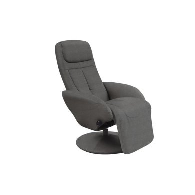 Кресло мягкое раскладное с реклайнером Halmar Optima 2 Серый V-CH-OPTIMA_2-FOT-POPIELATY