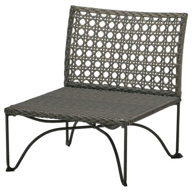 IKEA Садове крісло JUTHOLMEN Сірий (ИКЕА JUTHOLMEN) 40452189