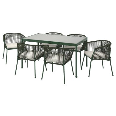IKEA Комплект садовой мебели SEGERON Зеленый (ИКЕА СЕГЕРОН) 89494847