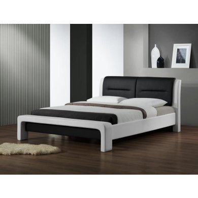 Кровать Halmar Cassandra | 160х200 / Белый / Черный V-CH-CASSANDRA_160-LOZ