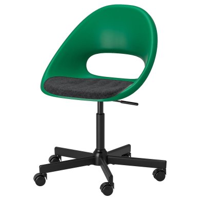 IKEA Офісне крісло ELDBERGET/MALSKAR Зелений (ИКЕА ЭЛЬДБЕРГЕТ/МАЛЬСКАР) 69444410