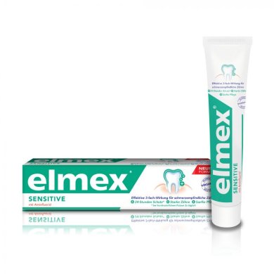 Зубная паста Elmex Sensitive White 75 мл 8714789926292