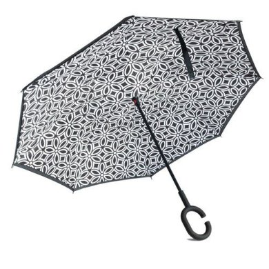 Зонт от дождя Duka Pase 108 см | Белый / Серый 1219568