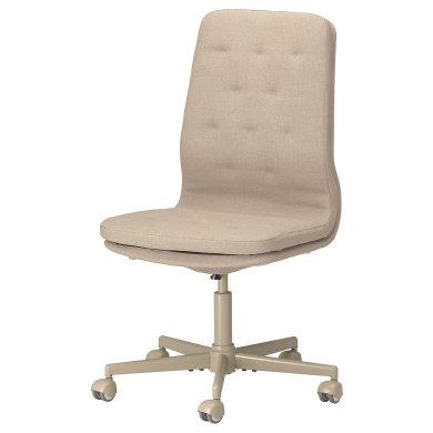 IKEA Офисное кресло MULLFJALLET Бежевый (ИКЕА МЮЛЬФДЖАЛЛЕТ) 00472491