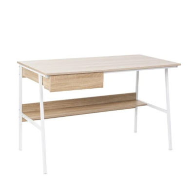 Письмовий стіл Homla MONI 120x60x75 см | Дерево / Білий 214234