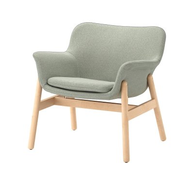 IKEA Крісло м'яке VEDBO Світло-зелений (ИКЕА ВЕДБО) 20552222