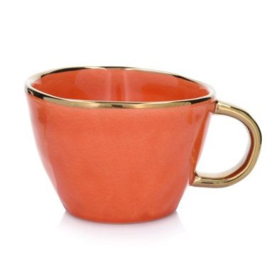 Чашка Duka Siren 300 мл | Оранжевый / Золотой 1218023