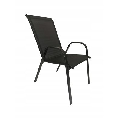 Садовий стілець Kontrast MINORKA Чорний 5.03.27035