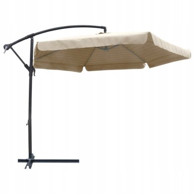 Садовый зонт с чехлом Kontrast FRISCO 350 см Светло-бежевый 5.06.27590
