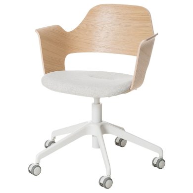 IKEA Офісне крісло FJALLBERGET Бежевий (ИКЕА FJALLBERGET) 20485242