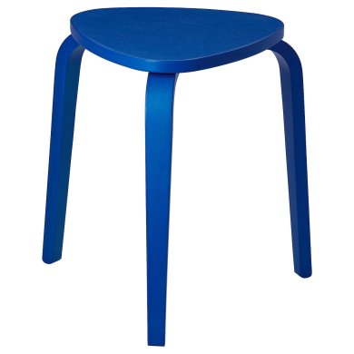 IKEA Табурет KYRRE Синій (ИКЕА КЫРРЕ) 80555557