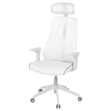 IKEA Геймерское кресло MATCHSPEL Белый (ИКЕА MATCHSPEL) 40507610