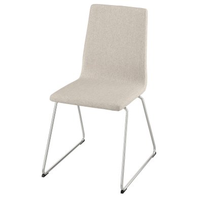 IKEA Обеденный стул LILLANAS Бежевый (ИКЕА ЛИЛЬАНАС) 00534757