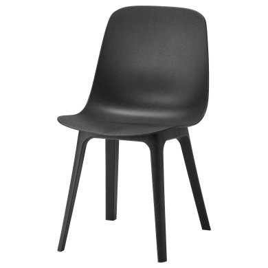 IKEA Обідній стілець ODGER Чорний (ИКЕА Оджер) 50457313